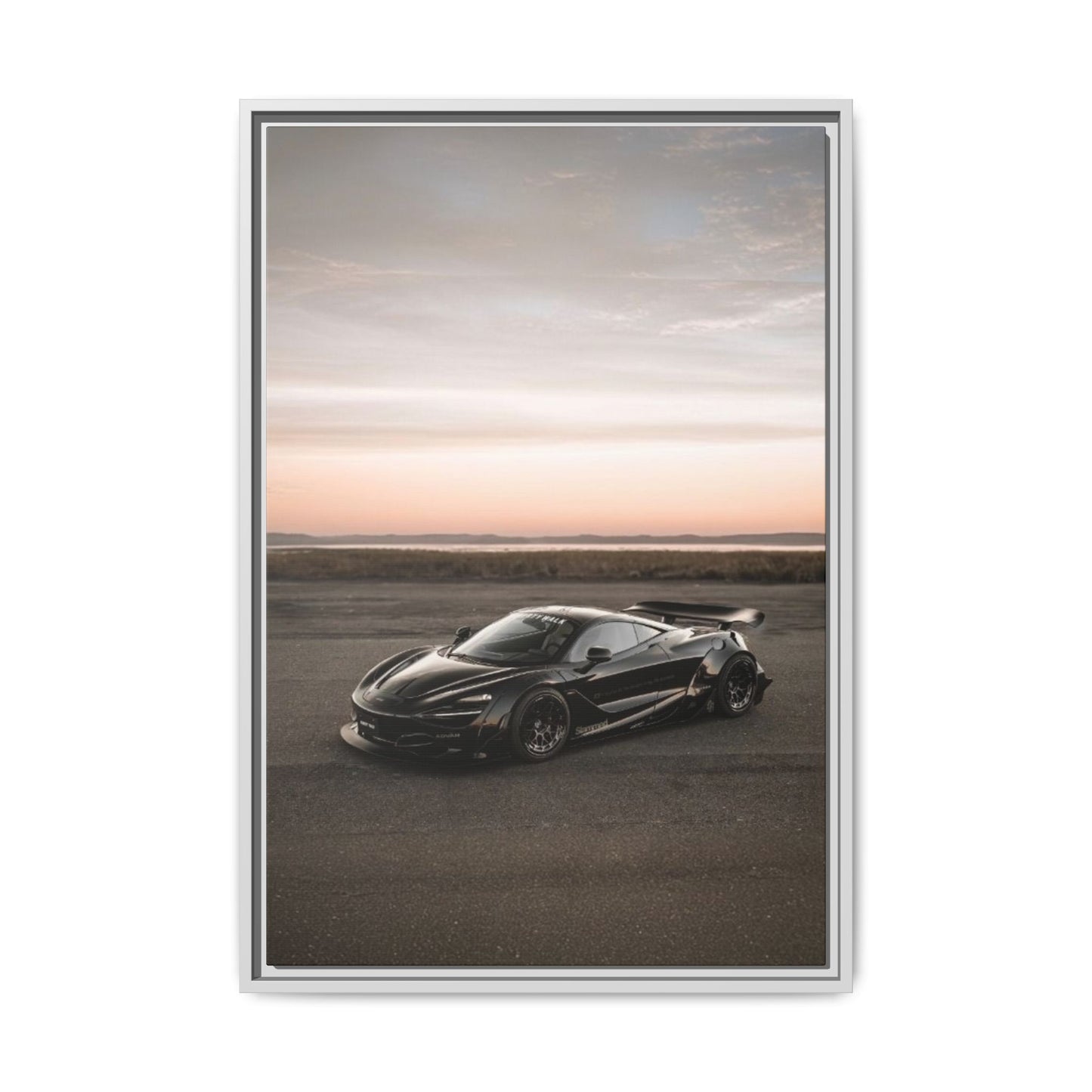 McLaren 720 Sunset Canvas