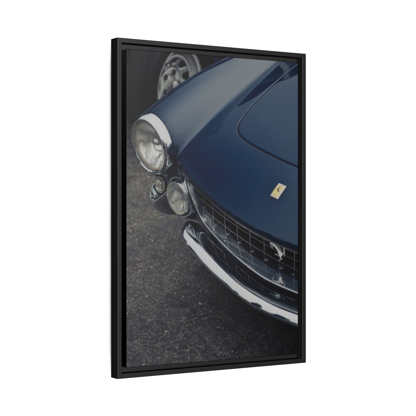 Dark Blue Ferrari ArtWork