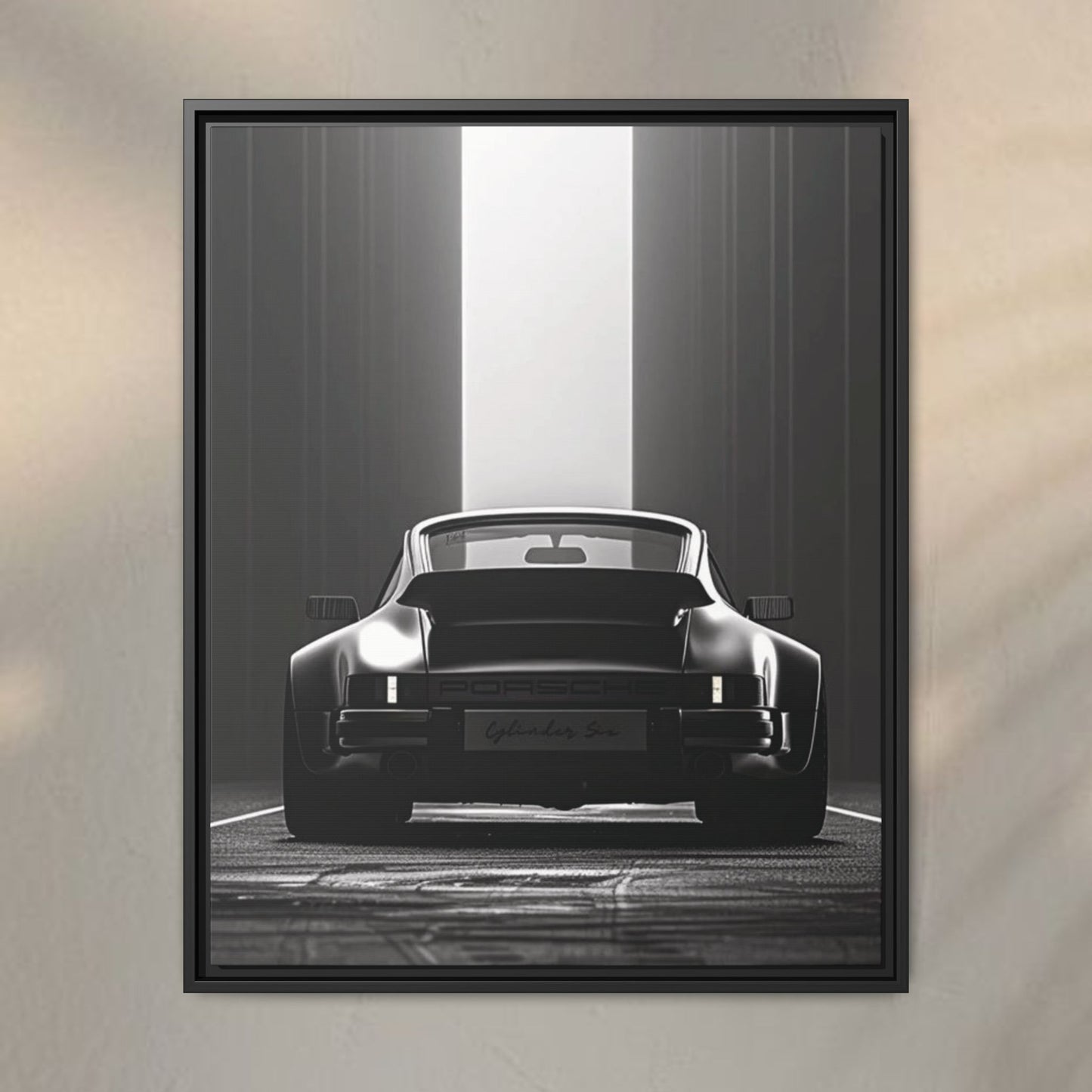 911 Retro Black & White ArtWork