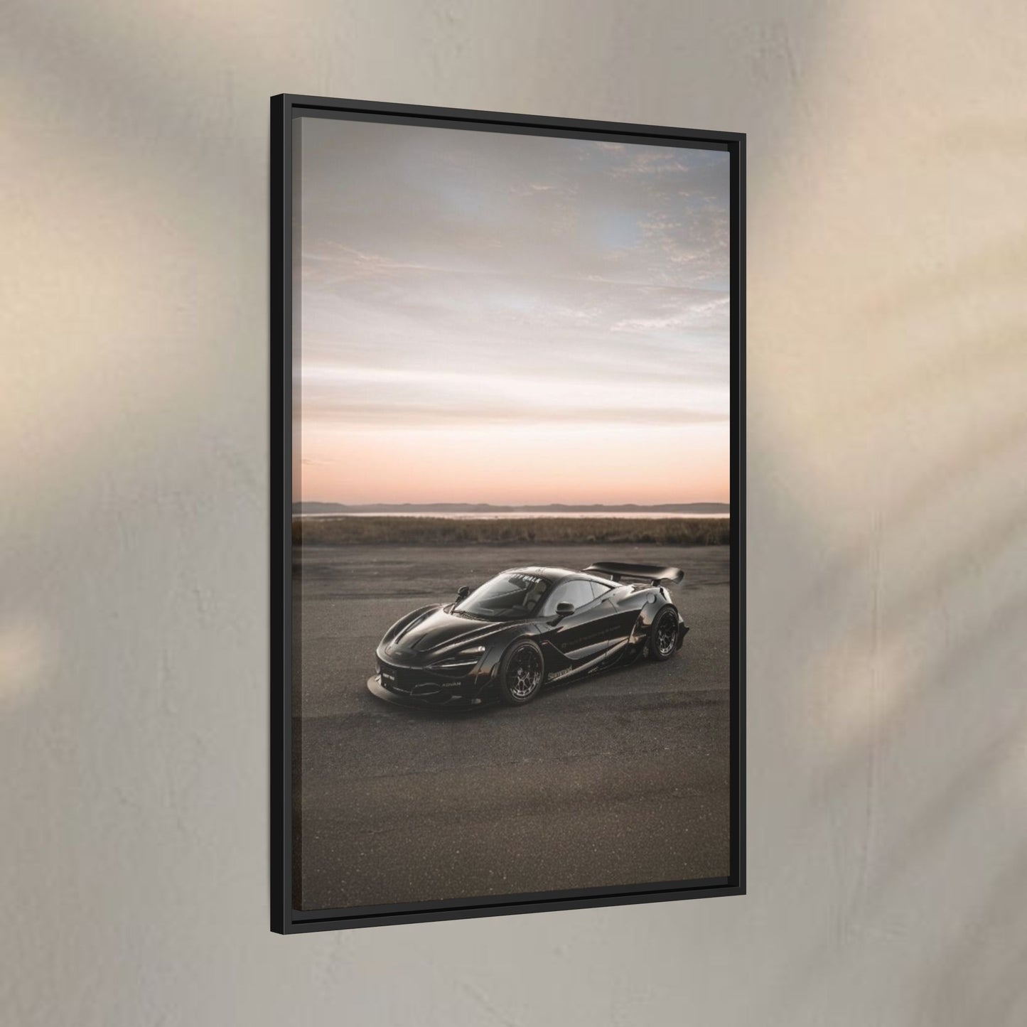 McLaren 720 Sunset Canvas