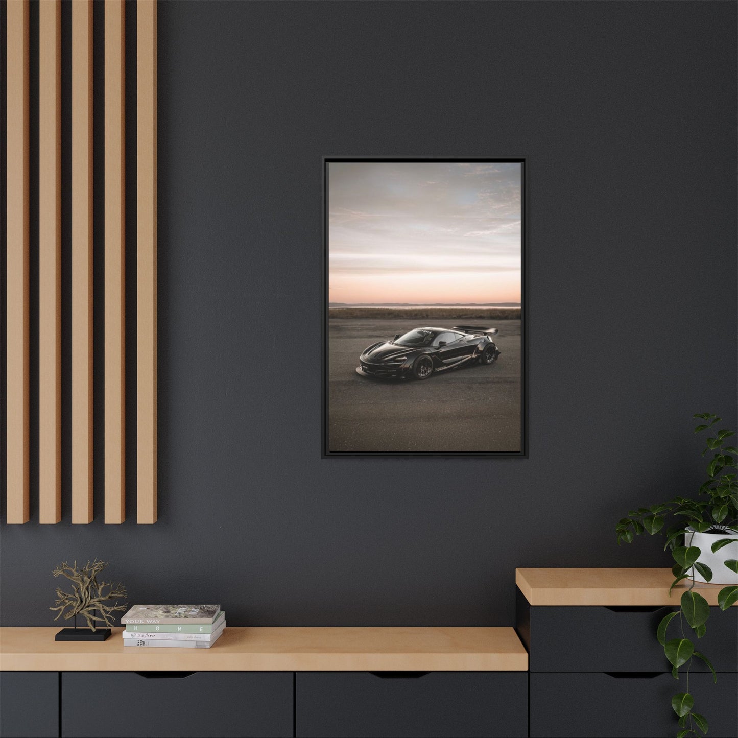 McLaren 720 Sunset Canvas