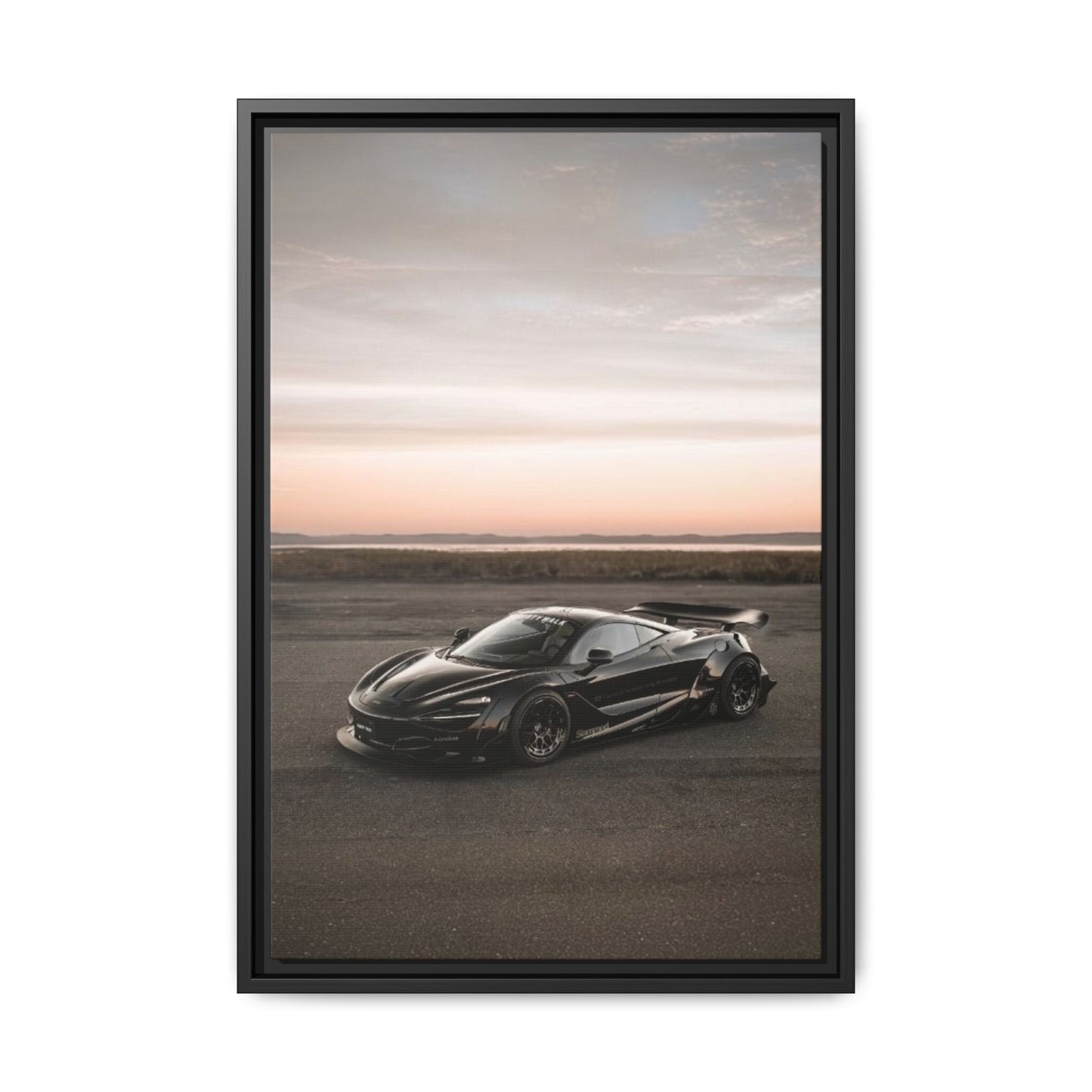 McLaren 720 Sunset Canvas