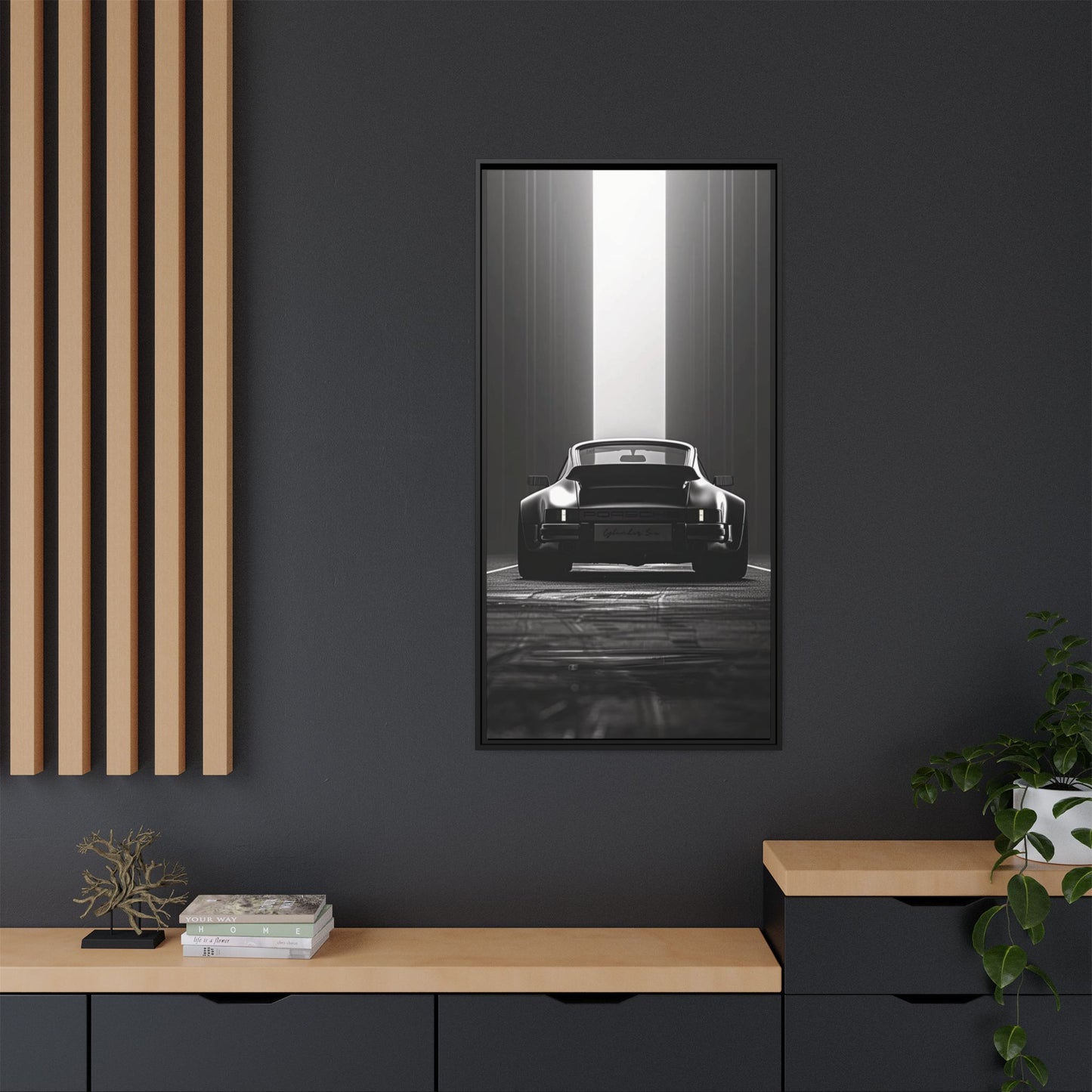 911 Retro Black & White ArtWork