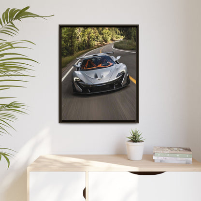 McLaren P1 Spider on the Ride Canvas