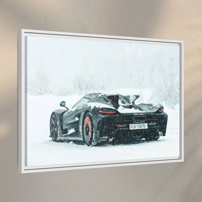 Snow Koenigsegg Artwork