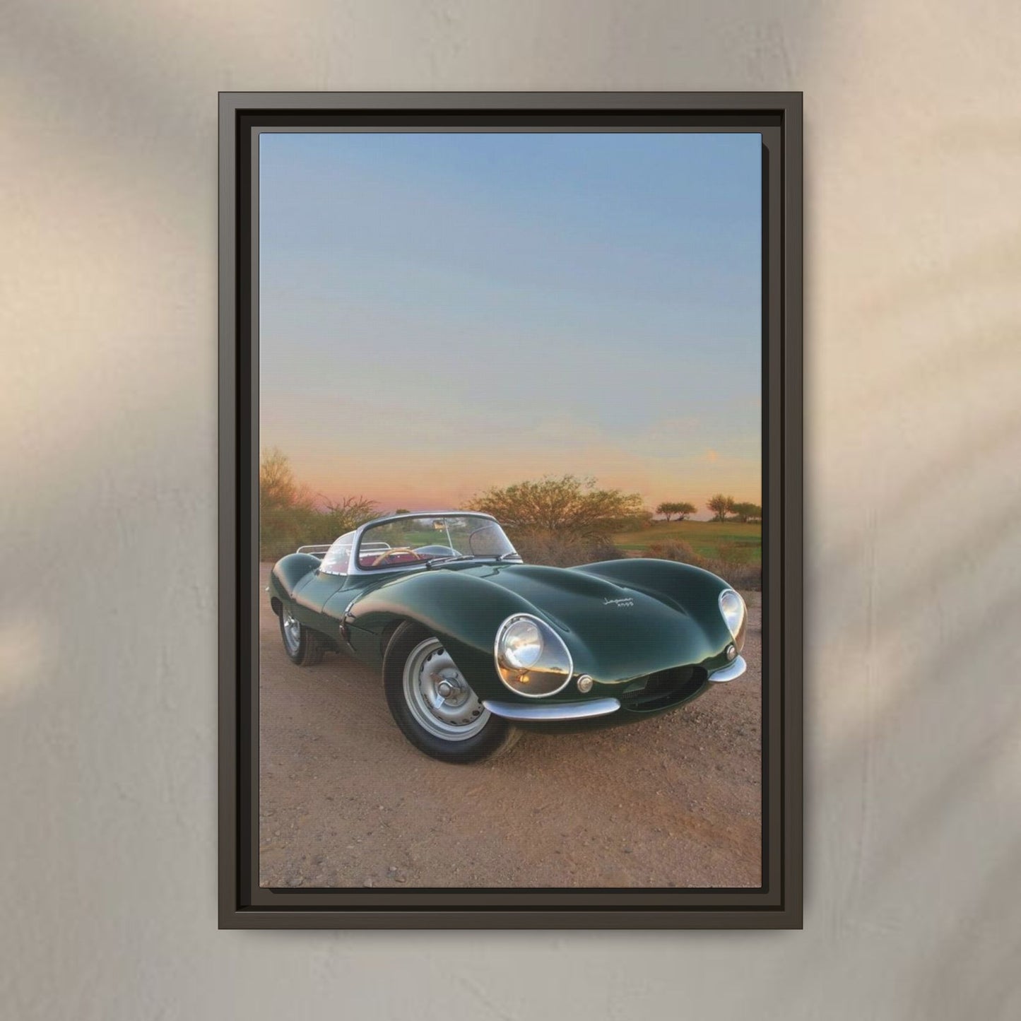 Jaguar XKSS Artwork