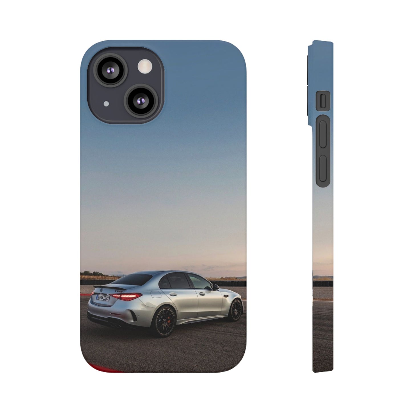 Phone Case - Mercedes C63 Sedan on Track