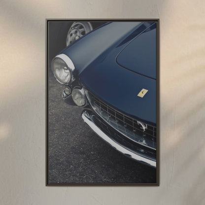 Dark Blue Ferrari ArtWork