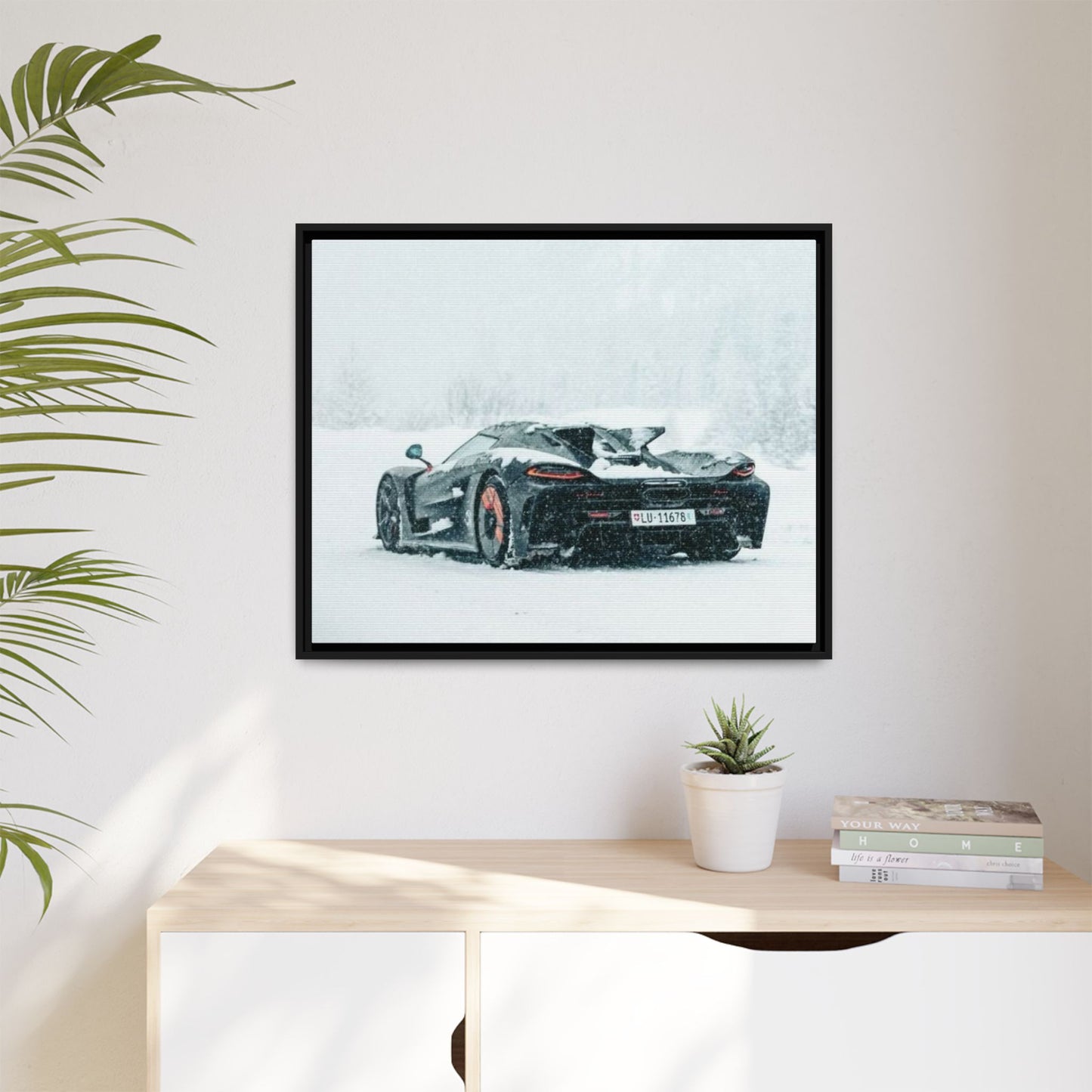 Snow Koenigsegg Artwork