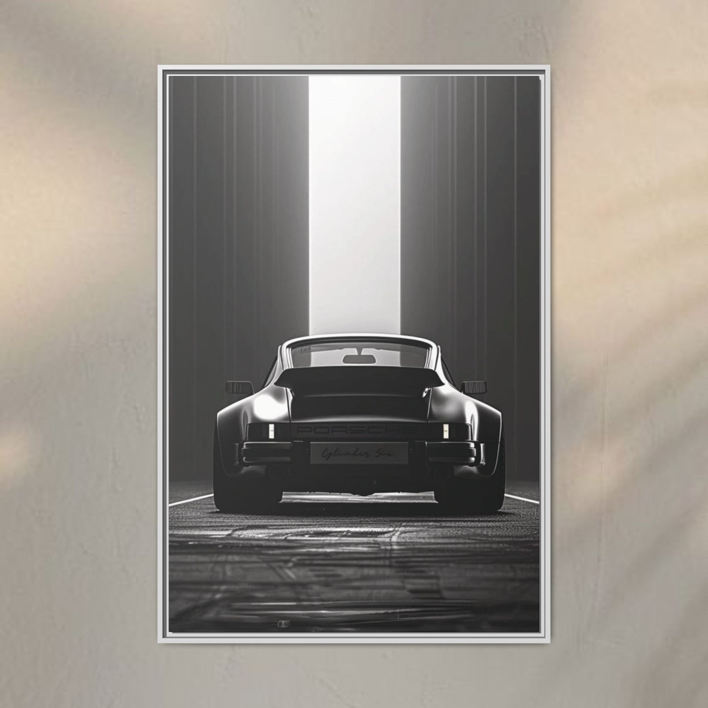 911 Retro Black & White ArtWork