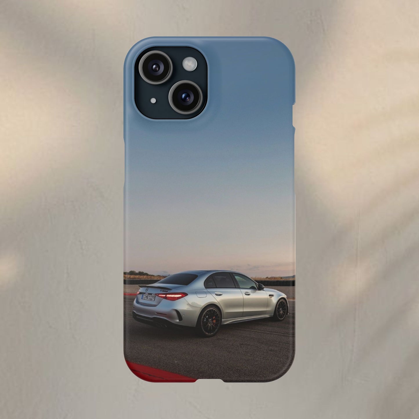 Phone Case - Mercedes C63 Sedan on Track