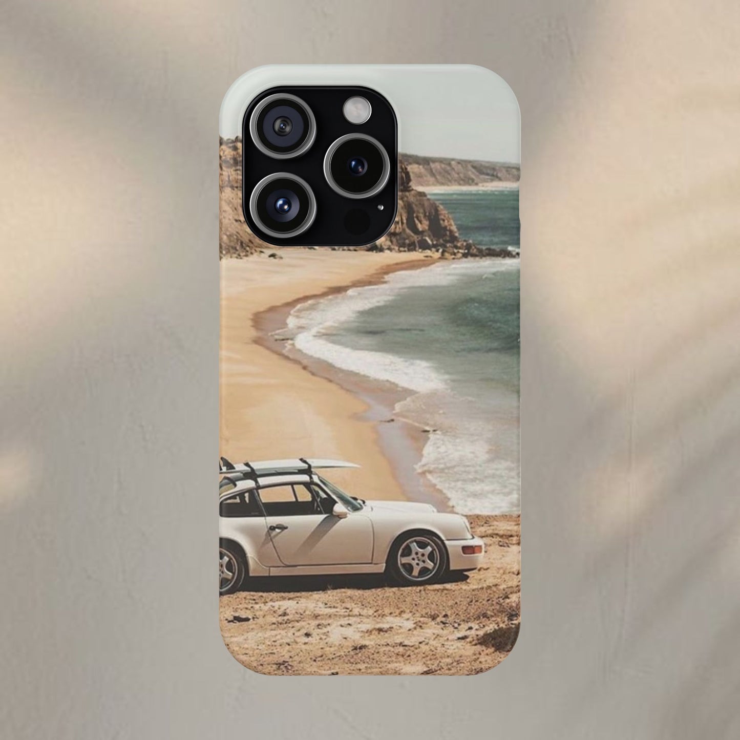 Porsche 911 in the Beach Case