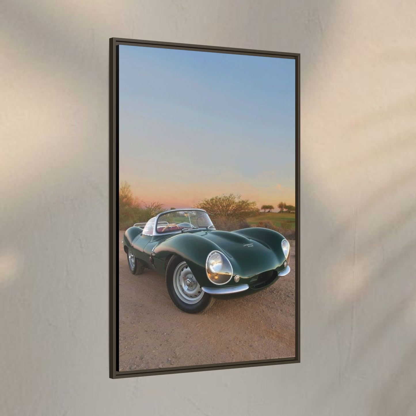 Jaguar XKSS Artwork