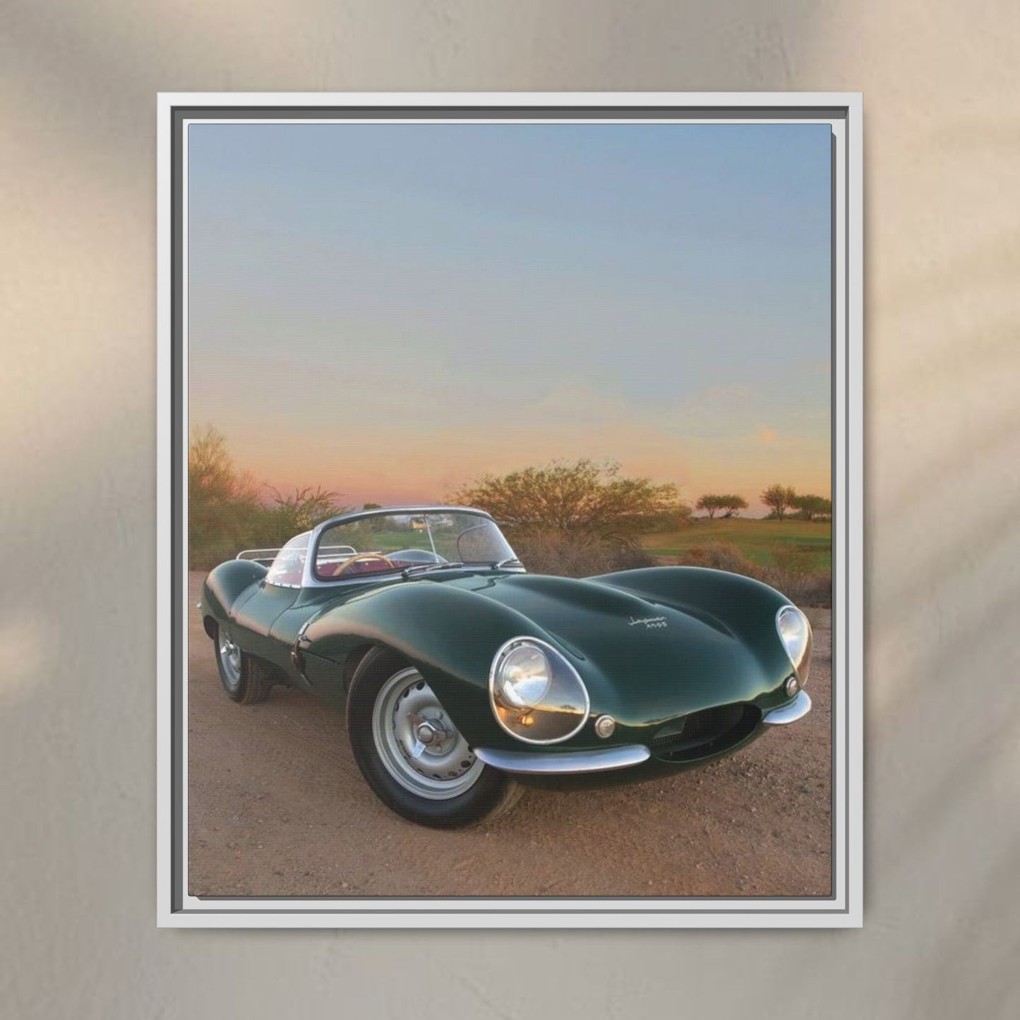 Jaguar XKSS Artwork