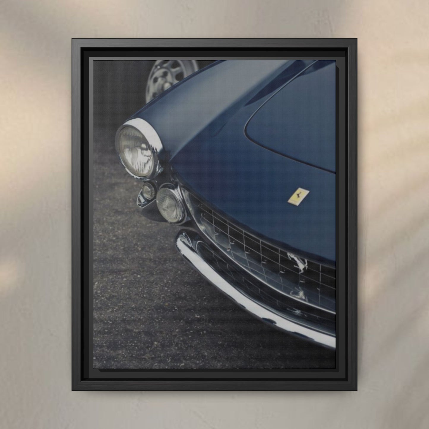 Dark Blue Ferrari ArtWork