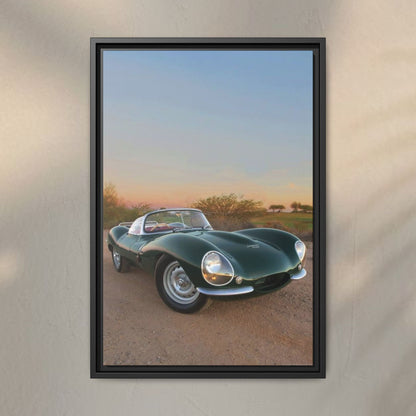 Jaguar XKSS Artwork