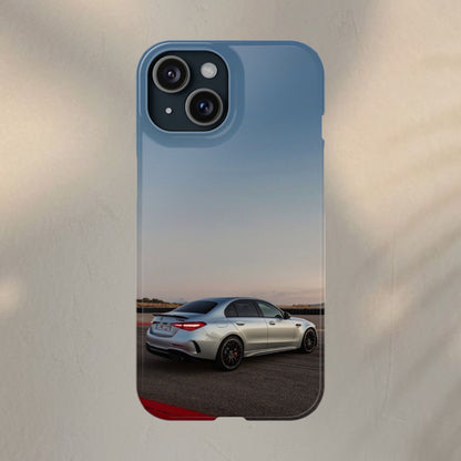 Phone Case - Mercedes C63 Sedan on Track