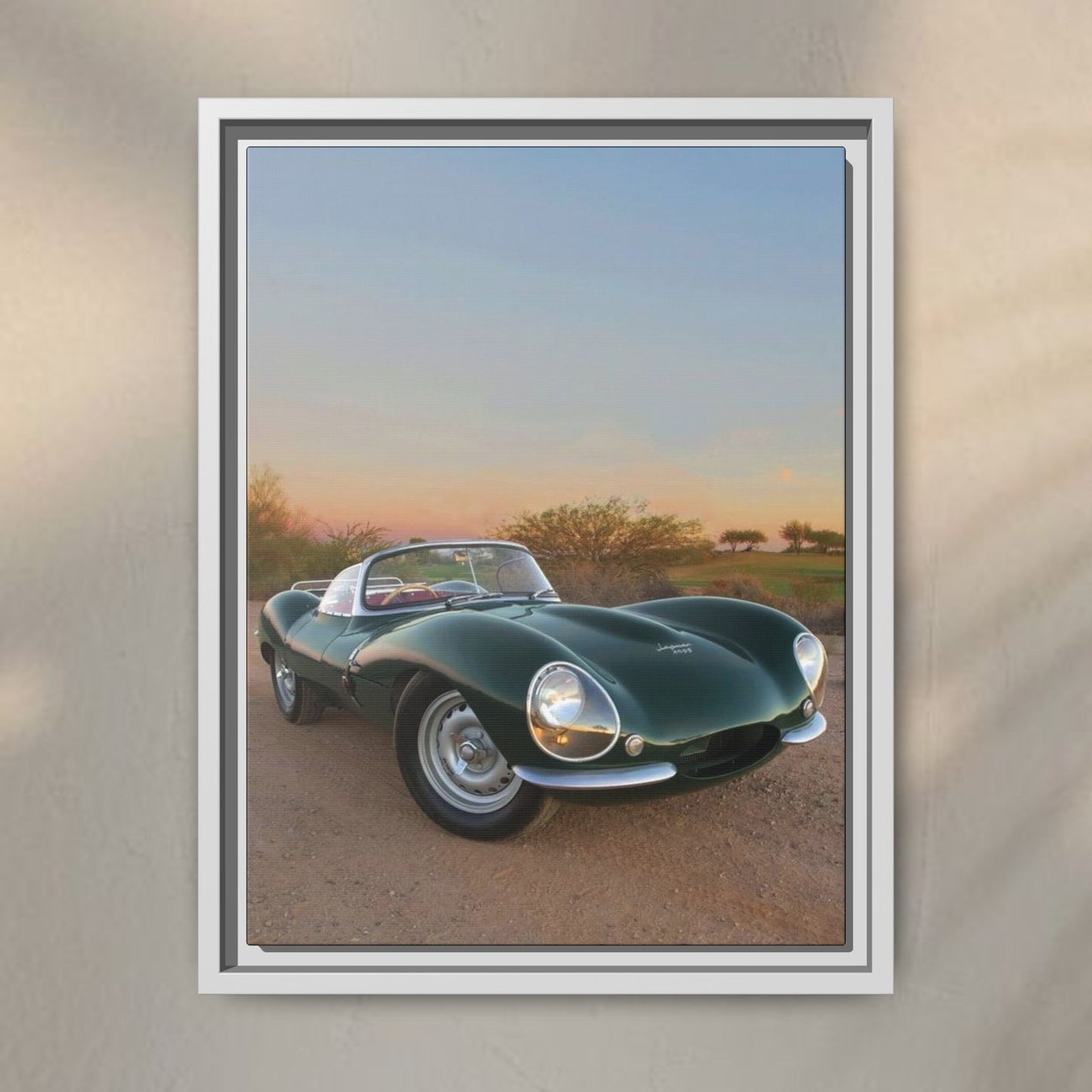 Jaguar XKSS Artwork