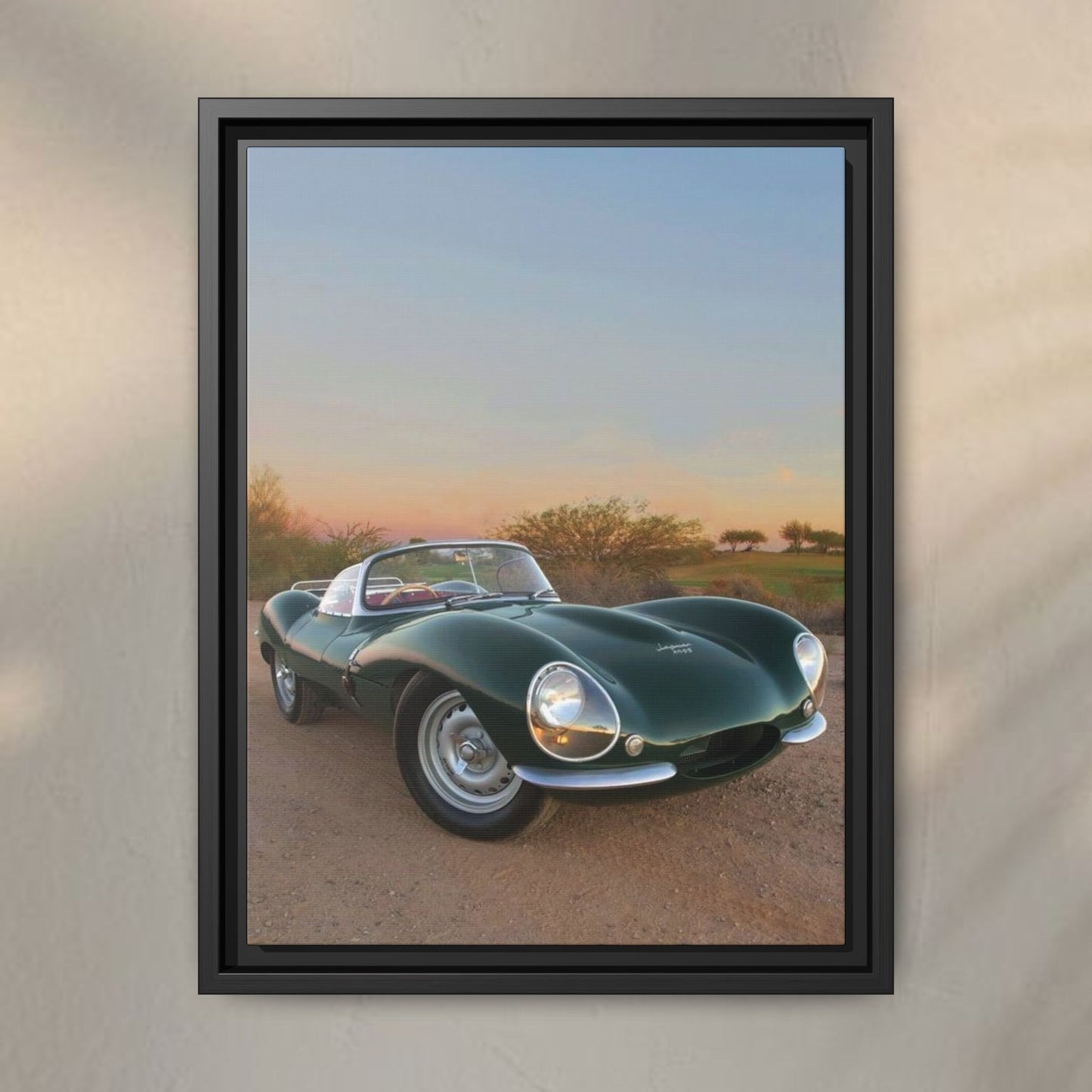 Jaguar XKSS Artwork