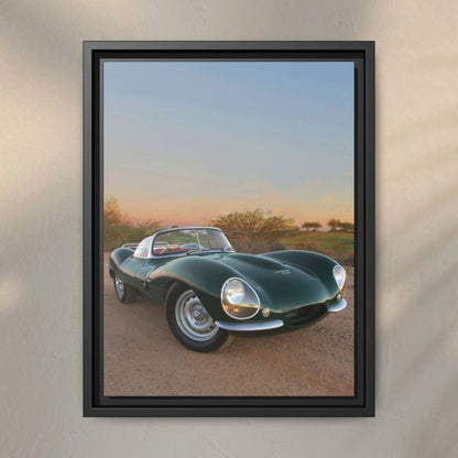 Jaguar XKSS Artwork