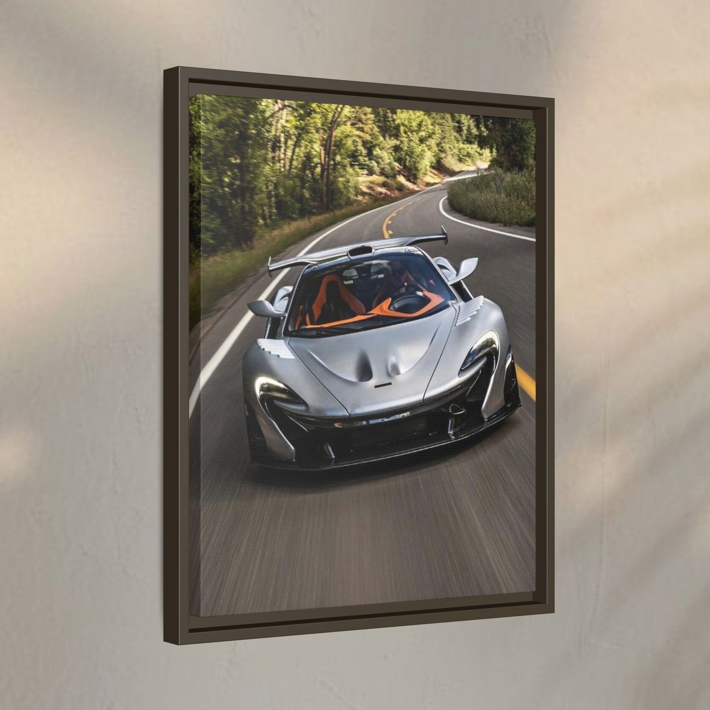 McLaren P1 Spider on the Ride Canvas