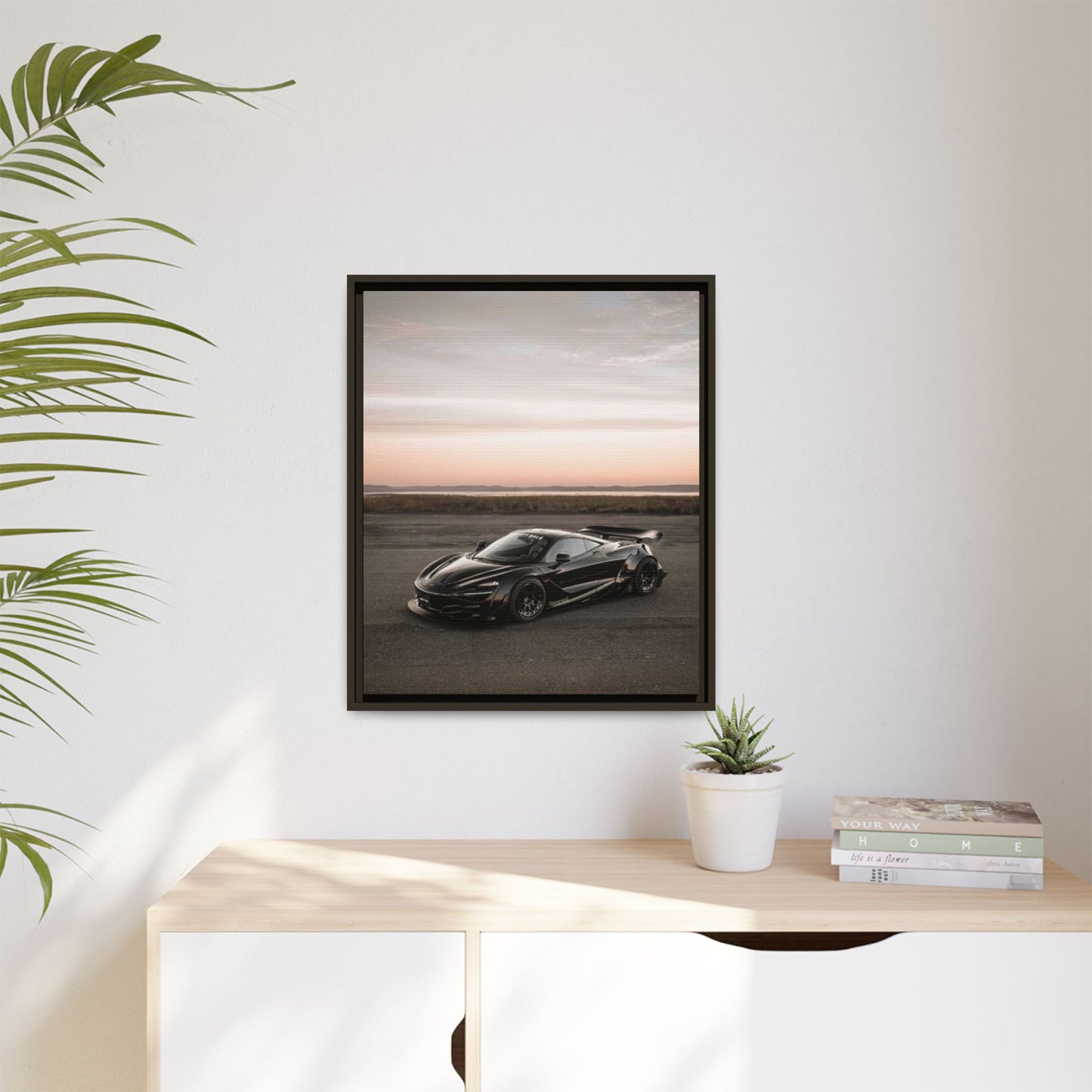 McLaren 720 Sunset Canvas