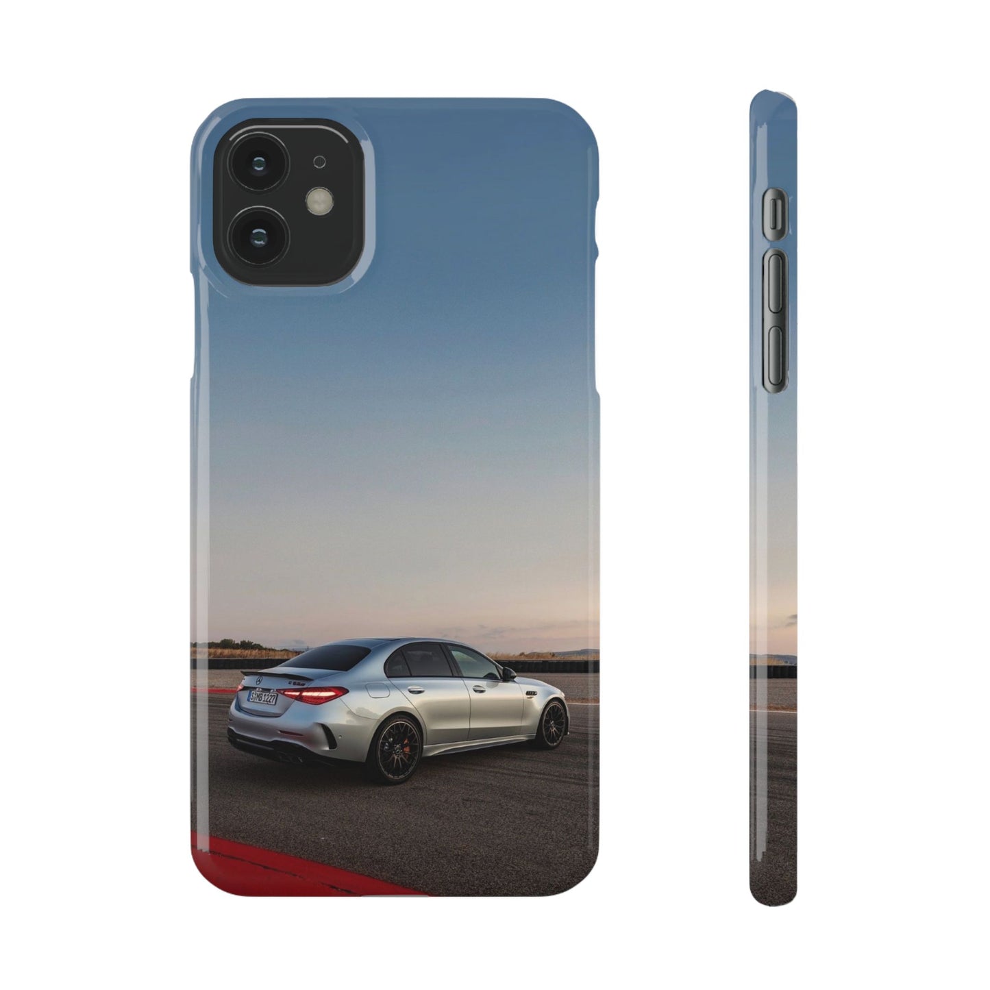 Phone Case - Mercedes C63 Sedan on Track