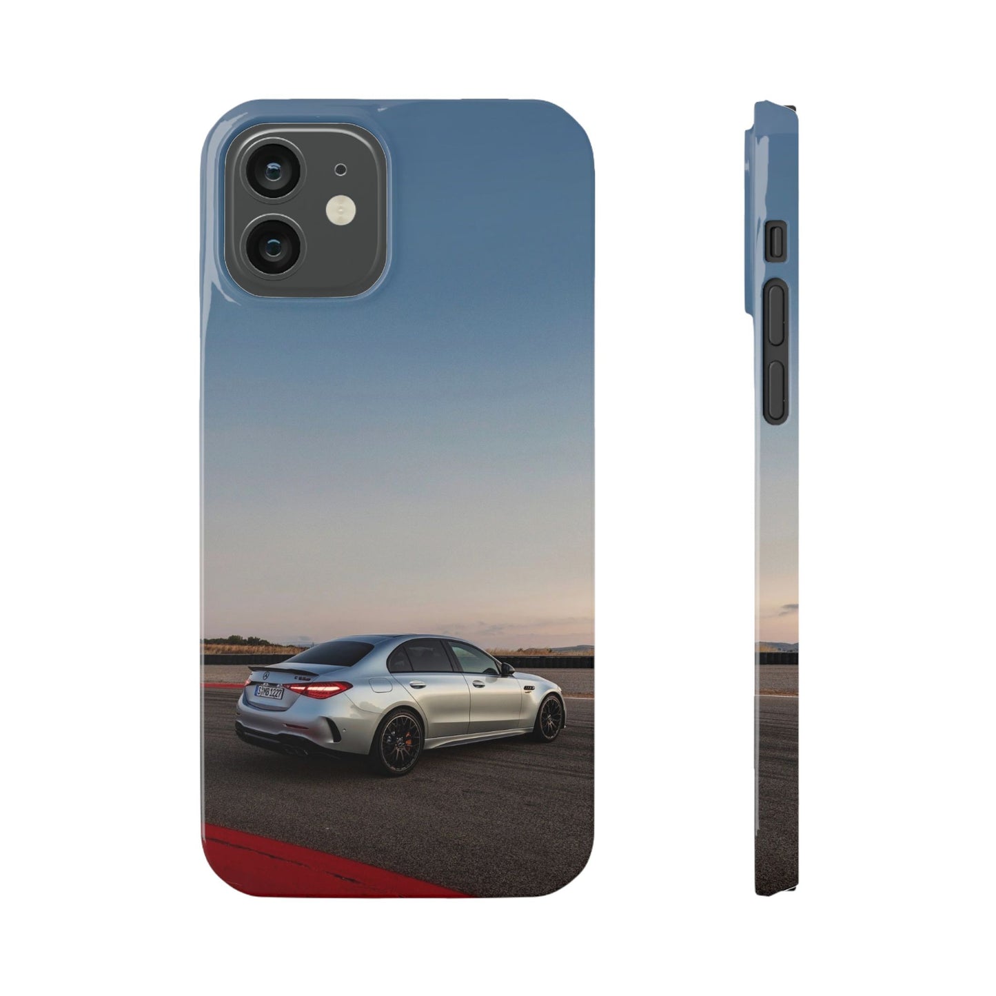 Phone Case - Mercedes C63 Sedan on Track