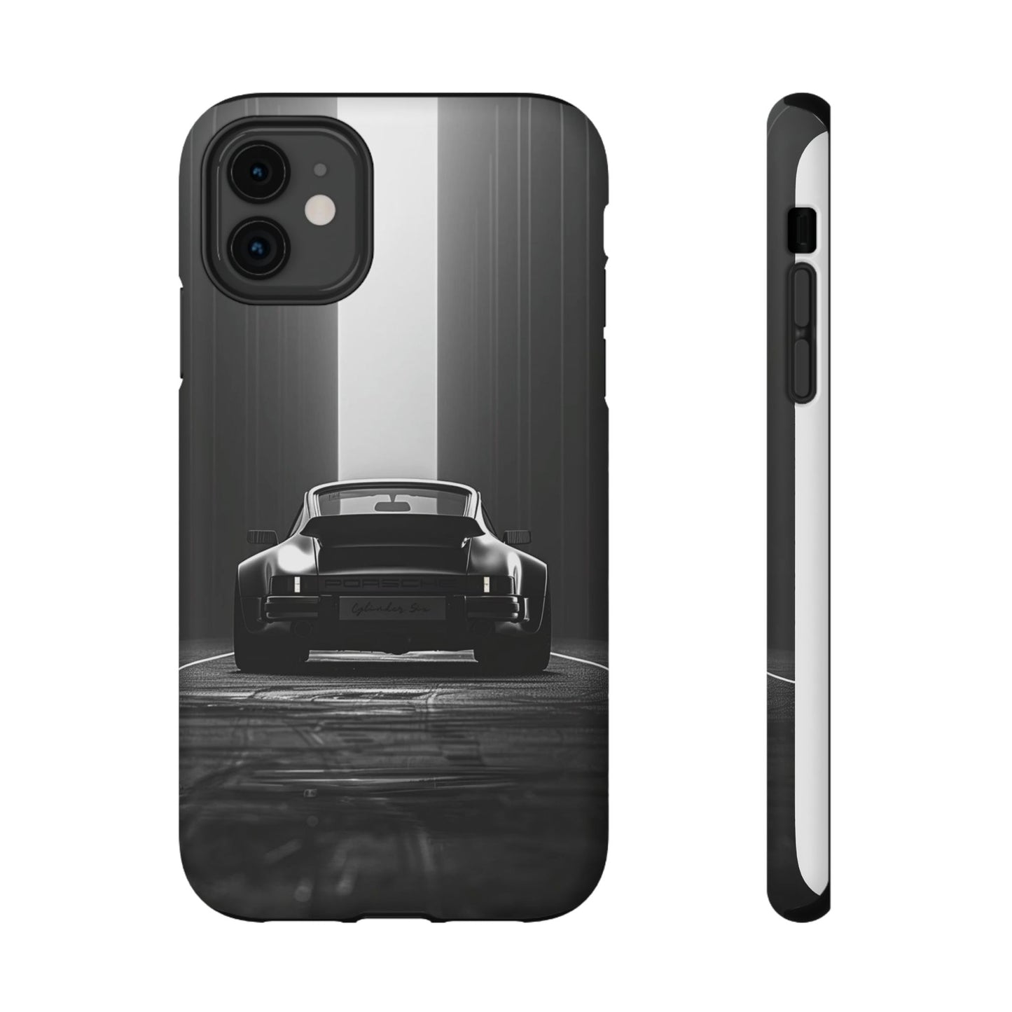 Porsche Black and White Design