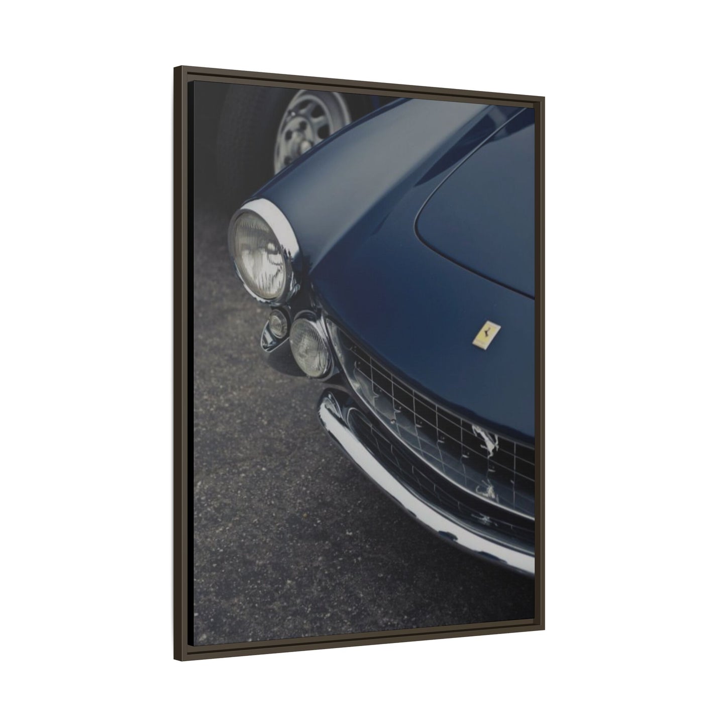 Dark Blue Ferrari ArtWork