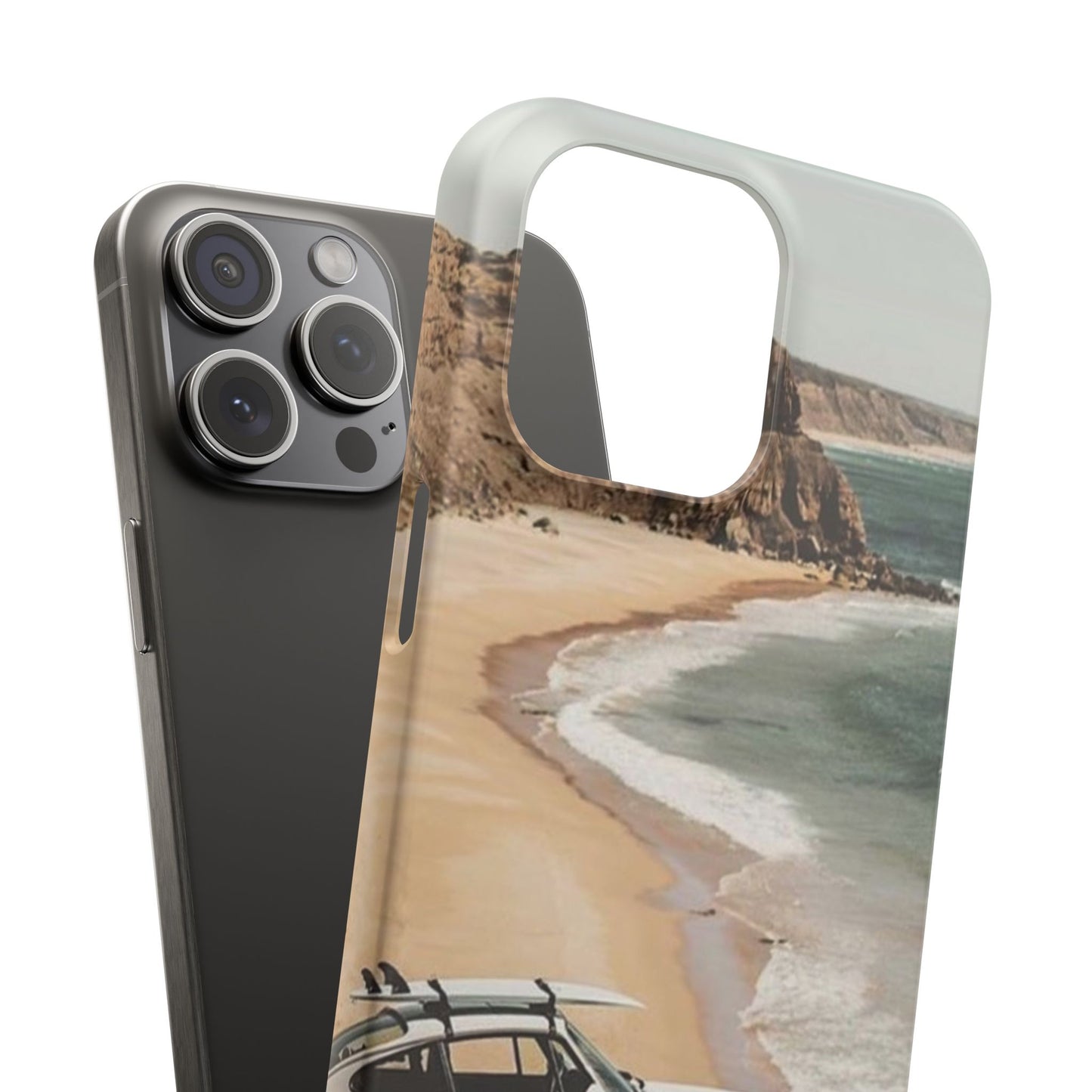 Porsche 911 in the Beach Case