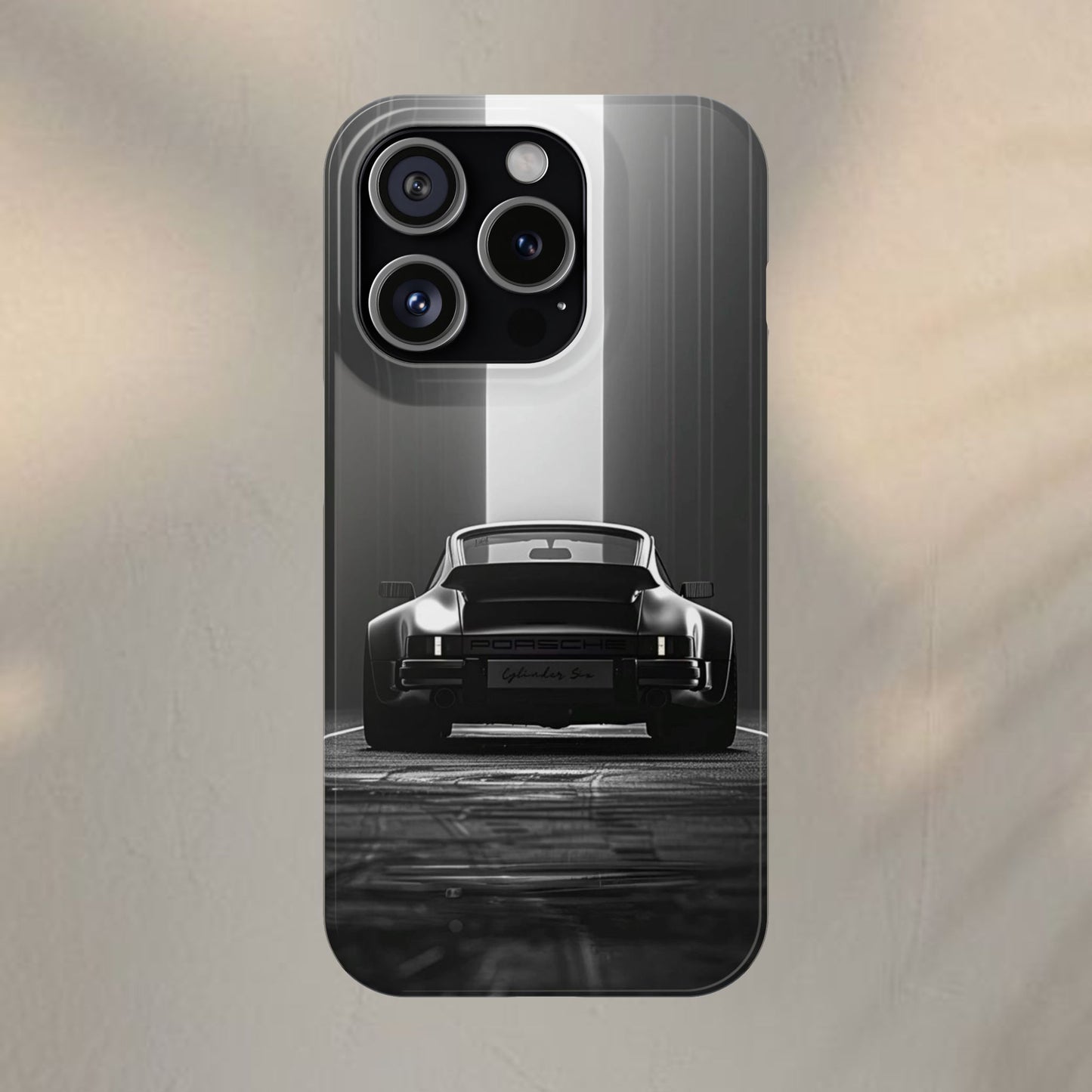 Porsche Black and White Design Case