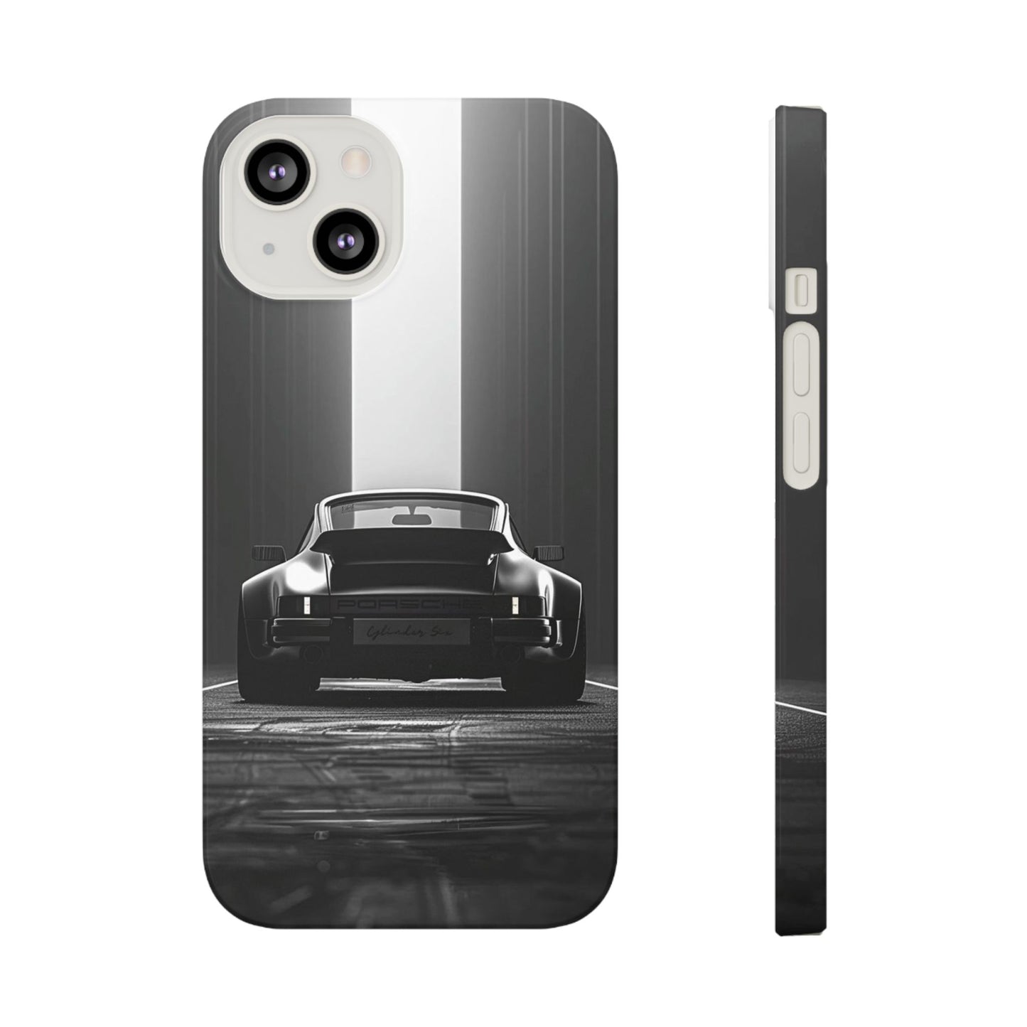 Porsche Black and White Design Case