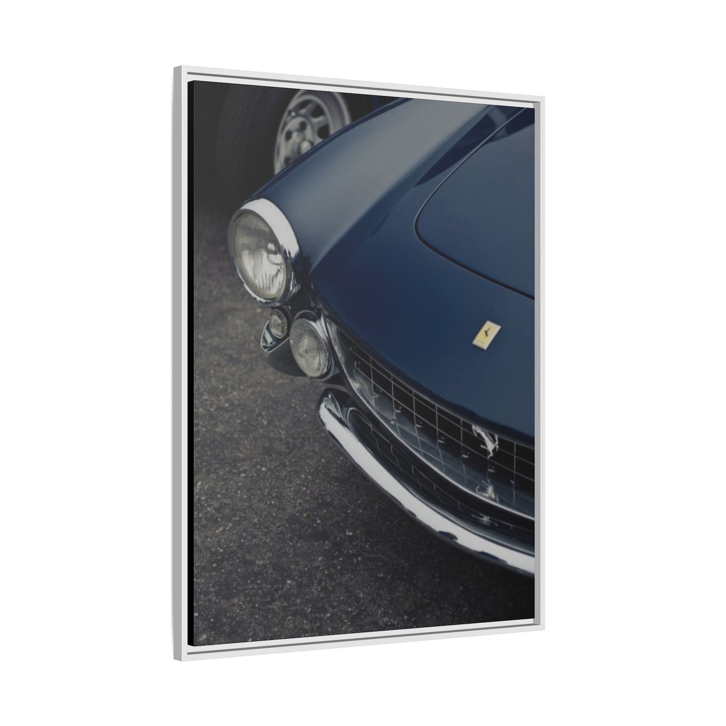 Dark Blue Ferrari ArtWork