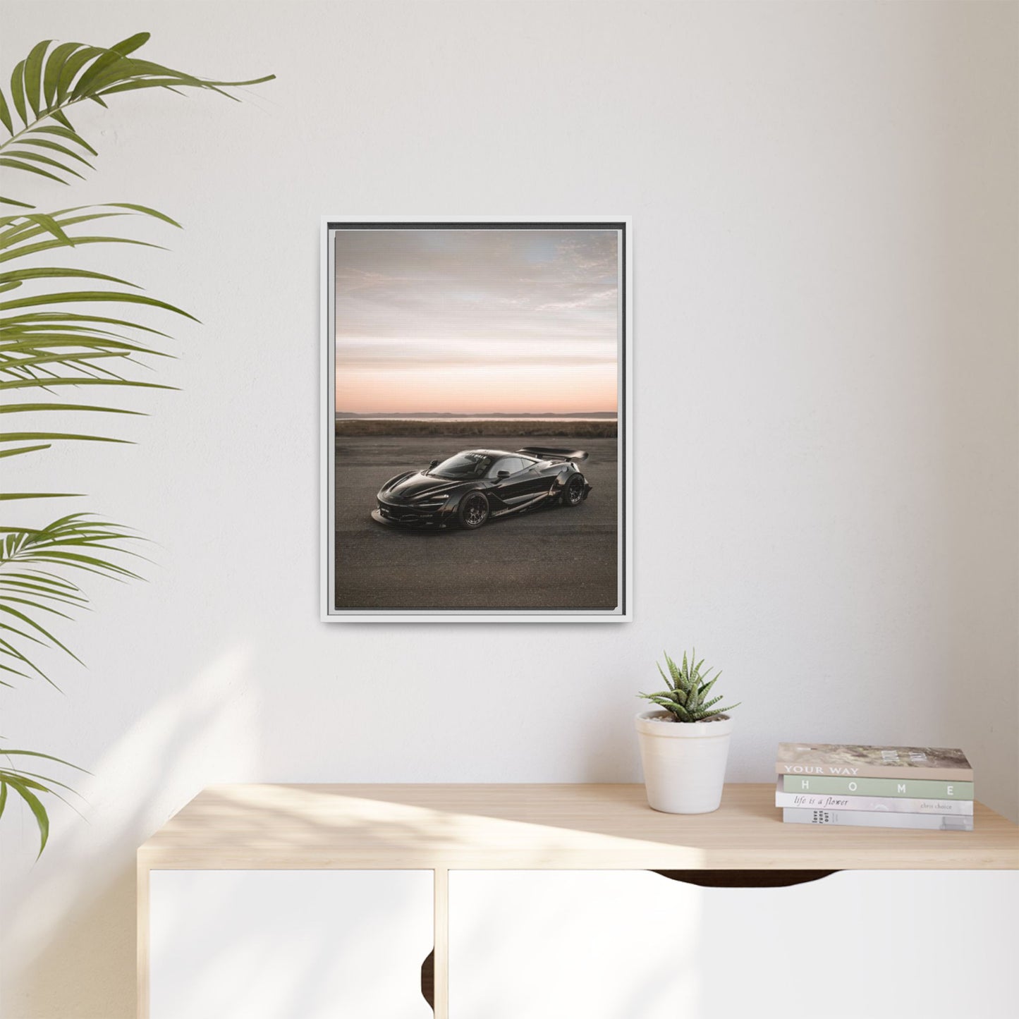 McLaren 720 Sunset Canvas