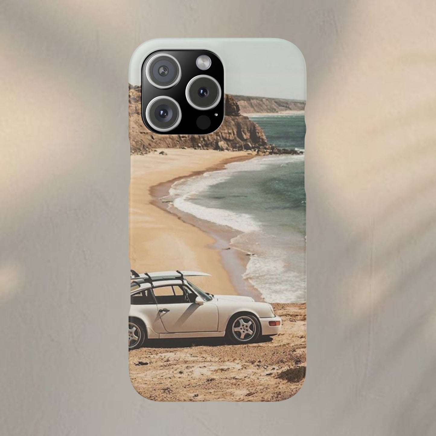 Porsche 911 in the Beach Case