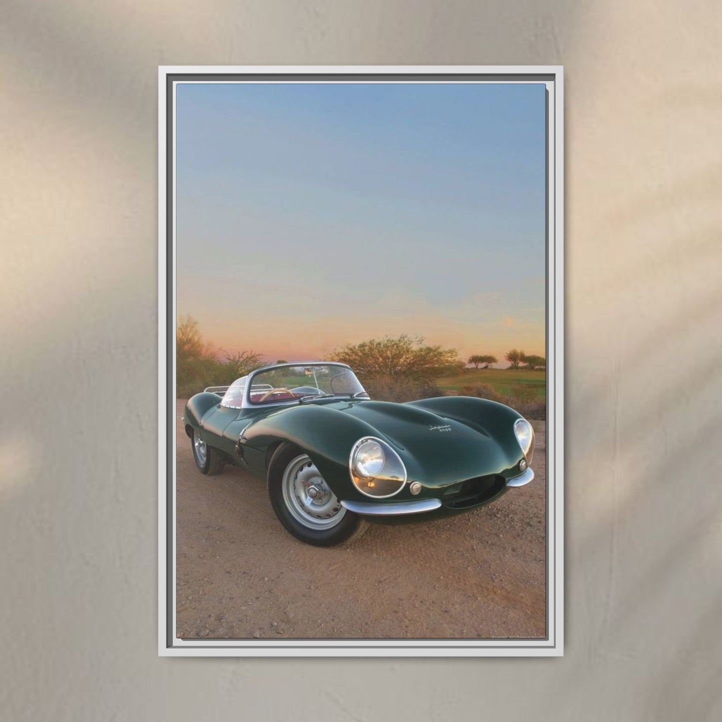 Jaguar XKSS Artwork