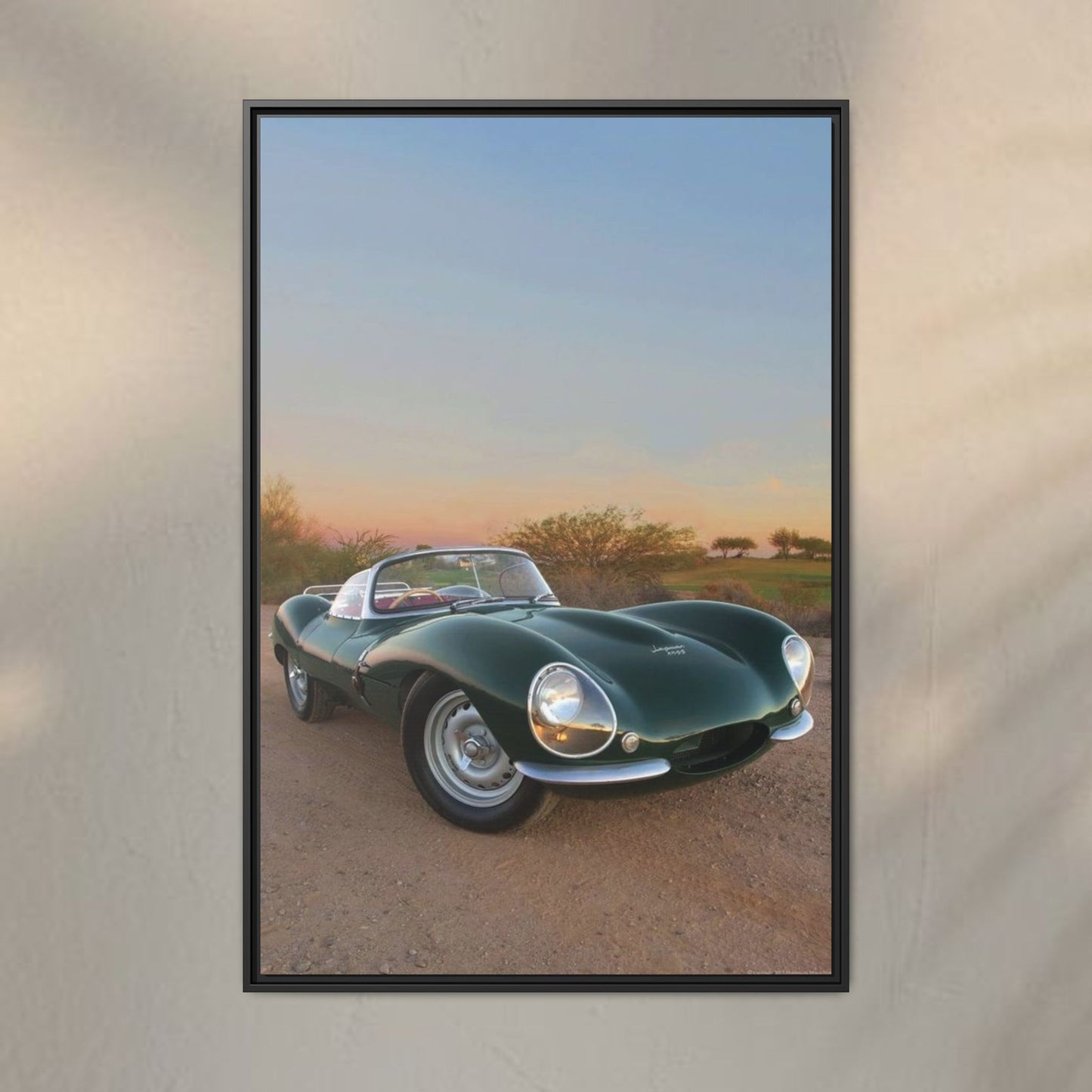 Jaguar XKSS Artwork