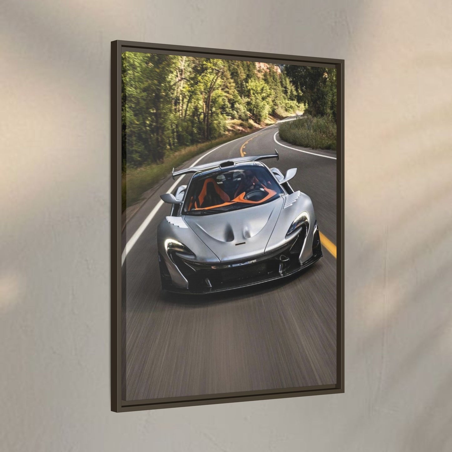 McLaren P1 Spider on the Ride Canvas