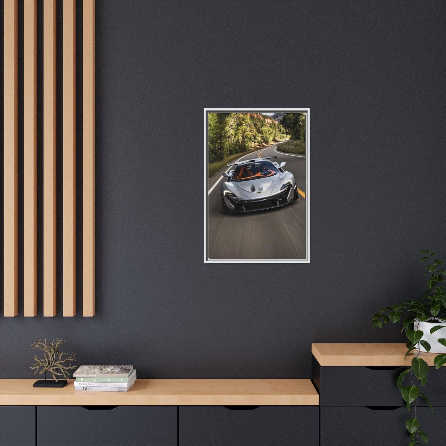 McLaren P1 Spider on the Ride Canvas