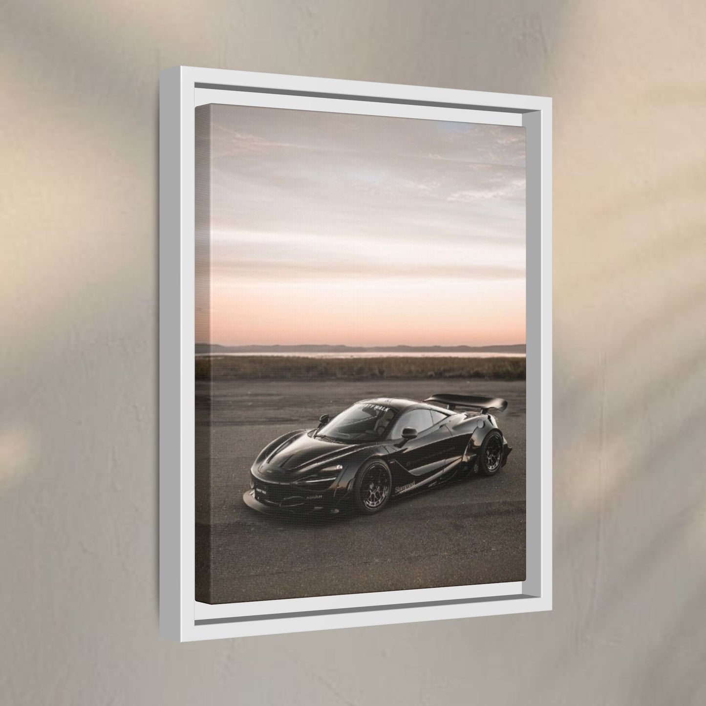 McLaren 720 Sunset Canvas