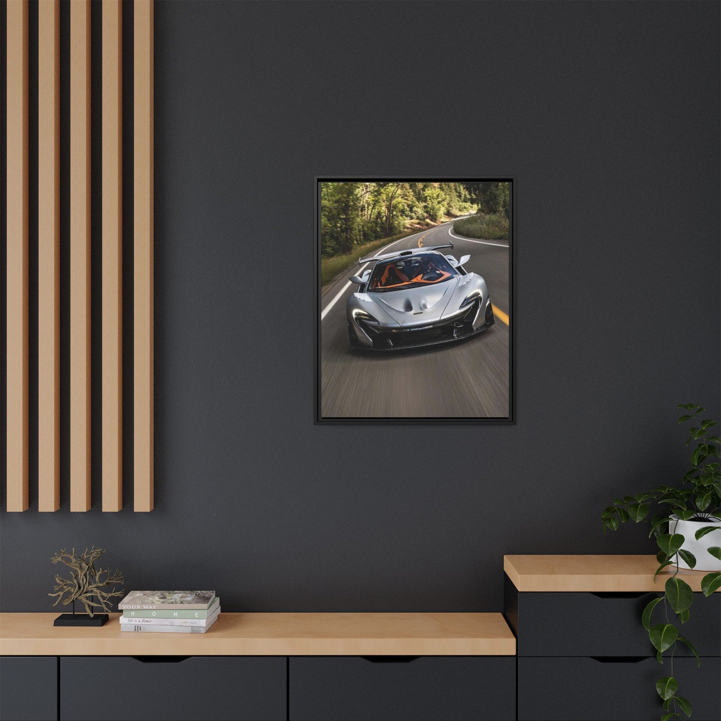 McLaren P1 Spider on the Ride Canvas