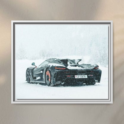 Snow Koenigsegg Artwork