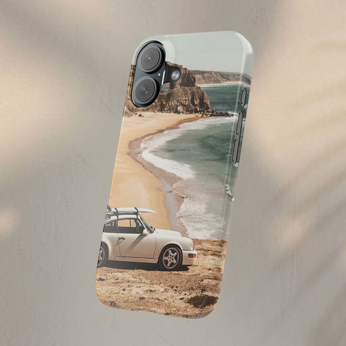 Porsche 911 in the Beach Case