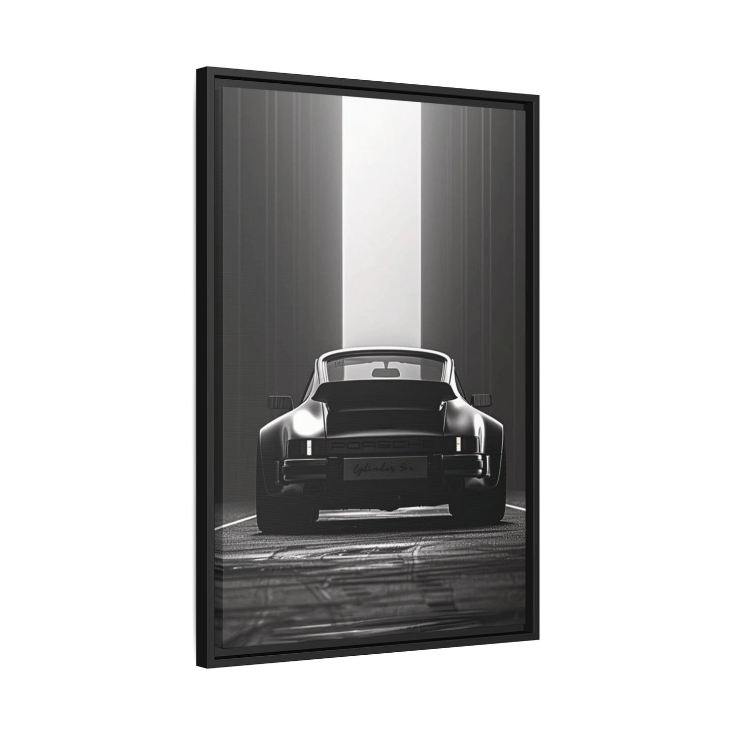 911 Retro Black & White ArtWork