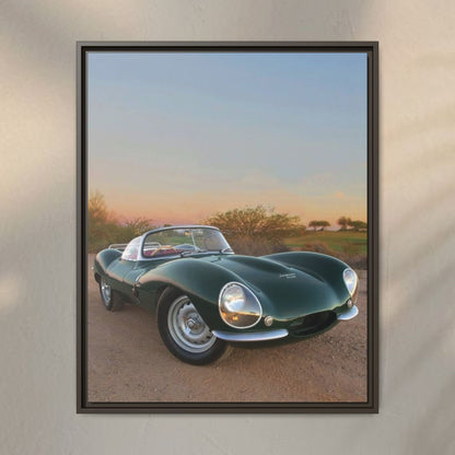 Jaguar XKSS Artwork