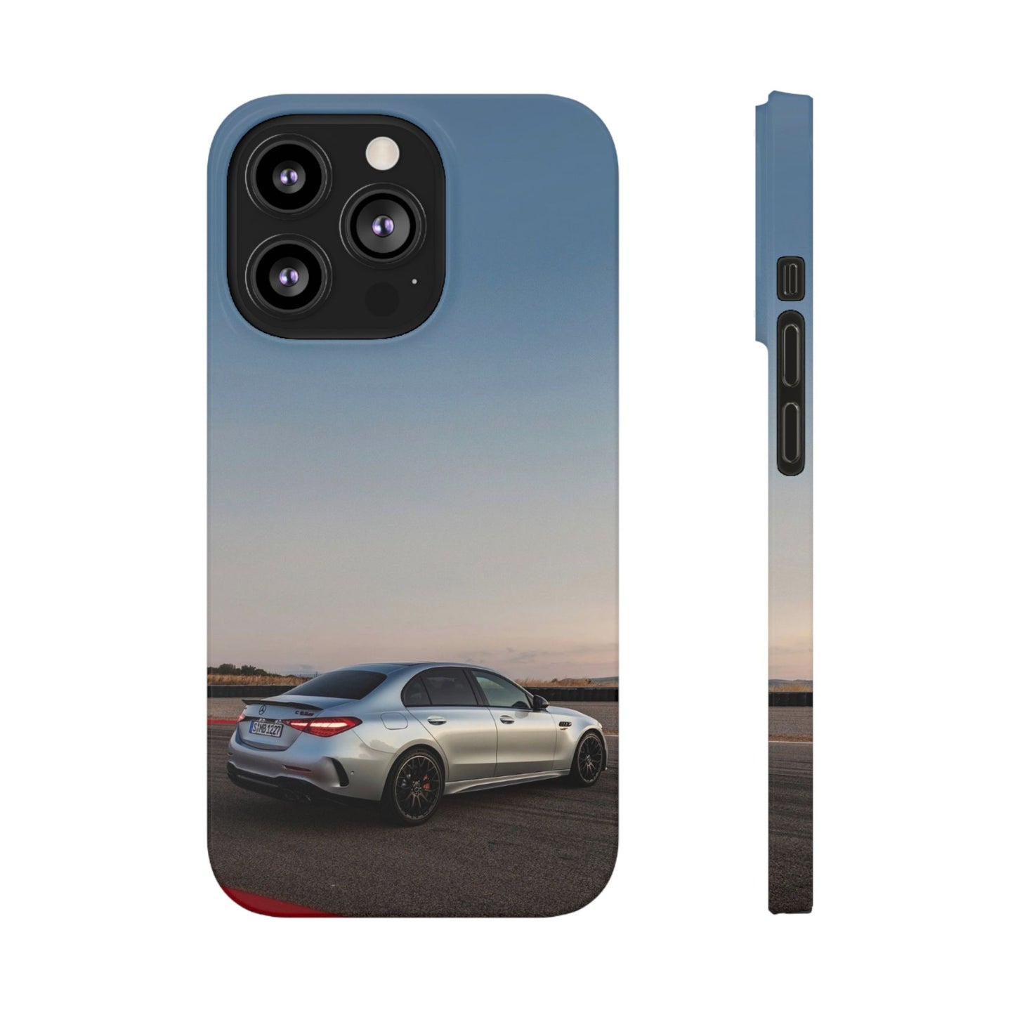 Phone Case - Mercedes C63 Sedan on Track