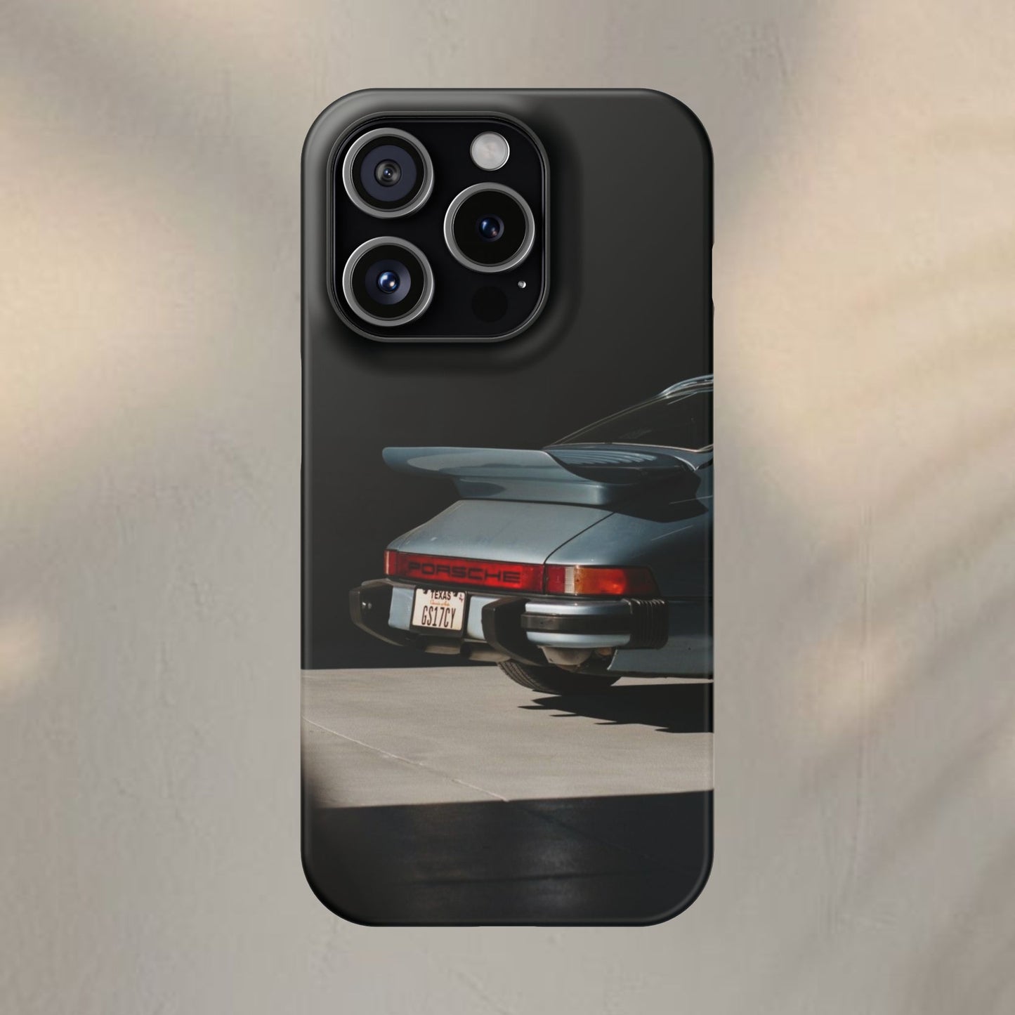 Porsche 911 Blue Back Case