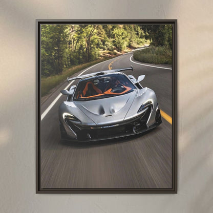 McLaren P1 Spider on the Ride Canvas