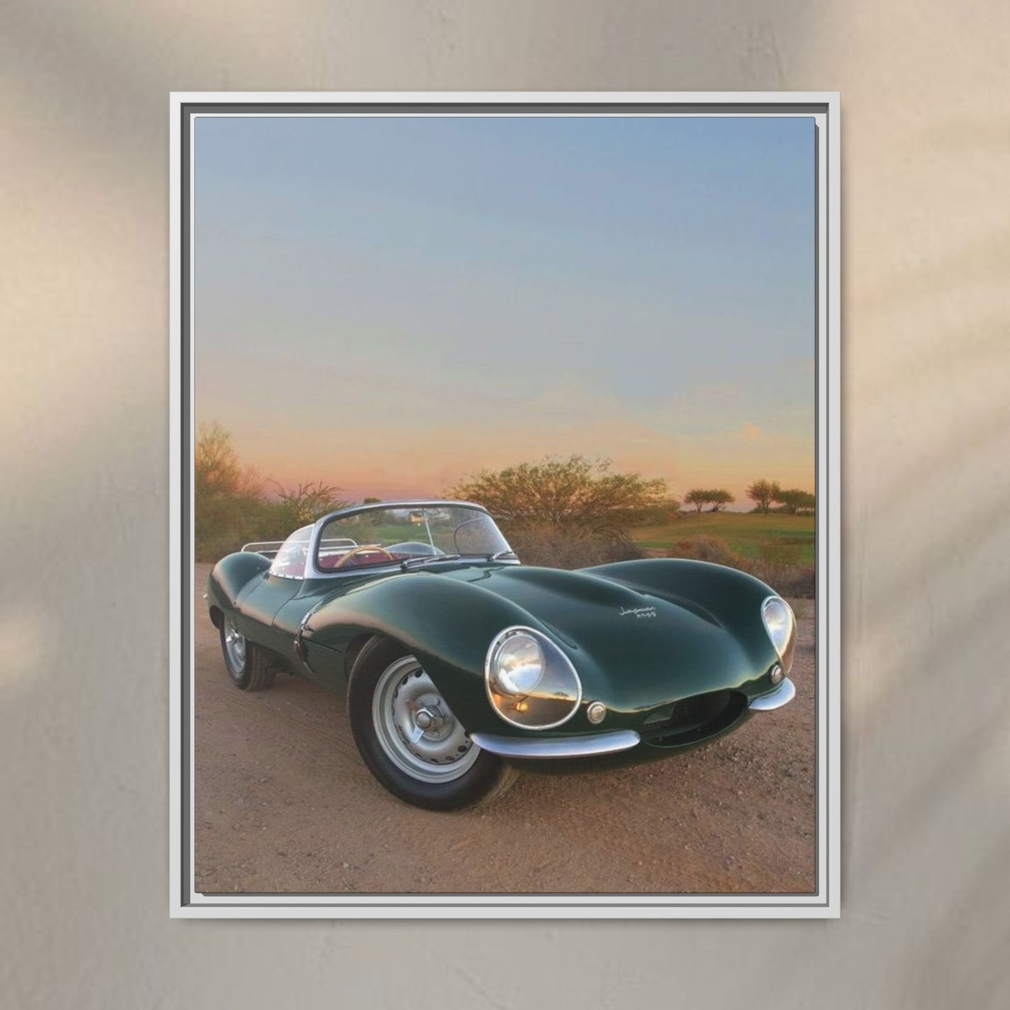 Jaguar XKSS Artwork